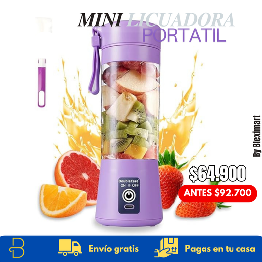 SmoothieMate Go: Mini Licuadora Portatil. ¡¡¡¡¡¡¡LLEVA 2 POR TAN SOLO $89.900!!!!!!