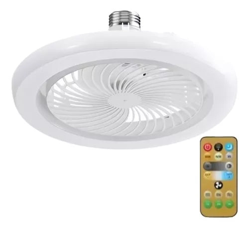 Bombillo Ventilador Led Control Aromaterapia